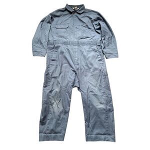 Vintage Big Mac  Men's Blue Workwear Coveralls Size XL Zip Front